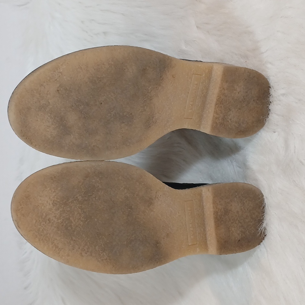 Everlane The Italian Leather Chelsea Boot In Black Women's Gum Outsole Sz 8 - Picture 6 of 8